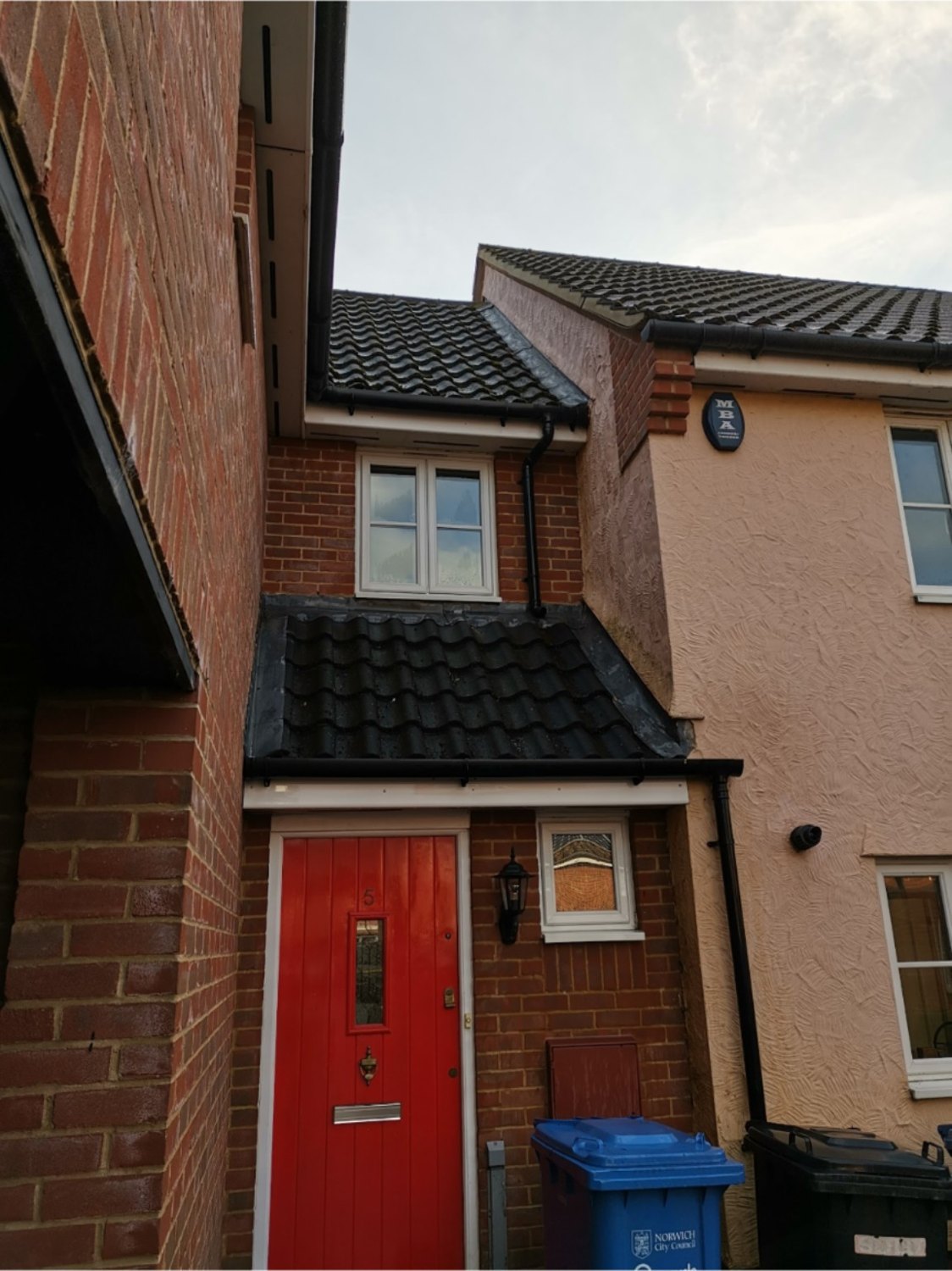 Clean roofline, gutters and exterior property